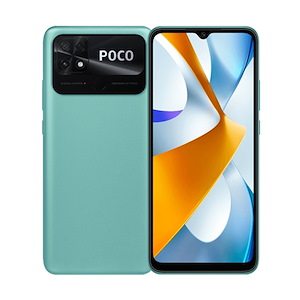 گوشی موبایل شیائومی مدل Poco C40 رم 3 ظرفیت 32 گیگابایت Xiaomi Poco C40 3GB RAM 32GB Coral Green Mobile Phone