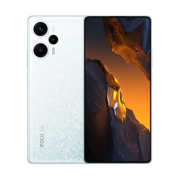 گوشی موبایل شیائومی مدل Poco F5 رم 8 ظرفیت 256 گیگابایت Xiaomi Poco F5 8GB RAM 256GB White Mobile Phone