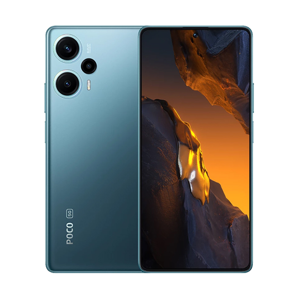 گوشی موبایل شیائومی مدل Poco F5 رم 12 ظرفیت 256 گیگابایت Xiaomi Poco F5 12GB RAM 256GB Blue Mobile Phone