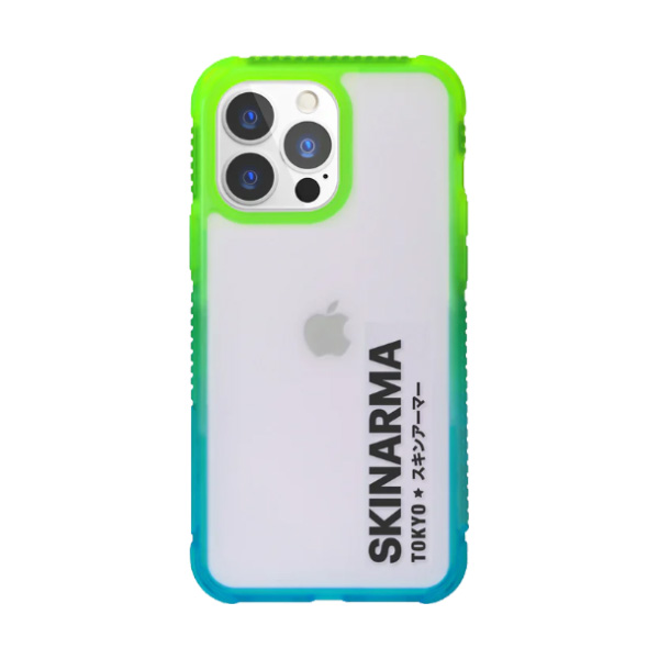 قاب آیفون 13Pro Max اسکین‌آرما مدل Hade SKINARMA Hade Blue/Green iPhone 13 Pro Max Case