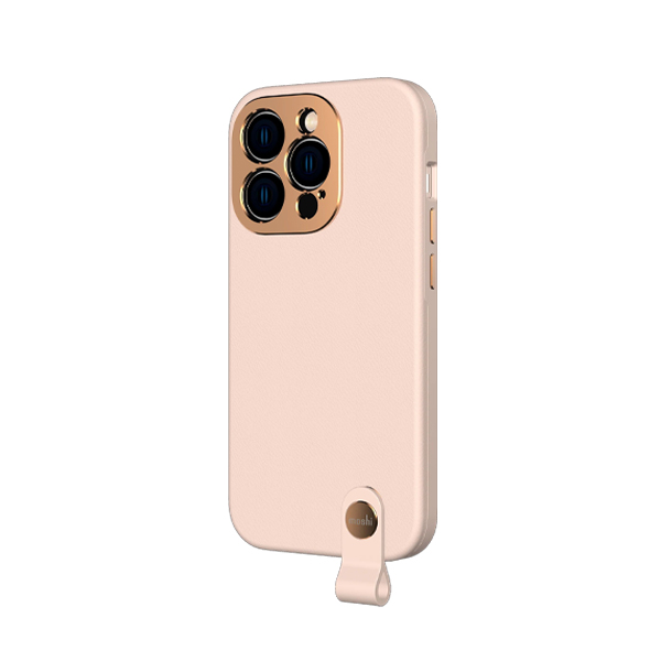 قاب آیفون 14Pro موشی مدل Altra Slim Hardshell Moshi Altra Slim Hardshell Champagne Pink iPhone 14 Pro Case