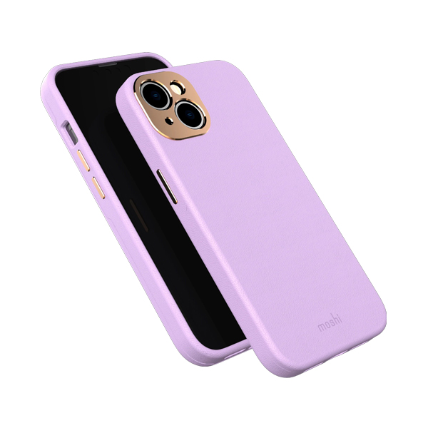 قاب آیفون 14 موشی مدل Napa Slim Hardshell Moshi Napa Slim Hardshell Lavender Purple iPhone 14 Case