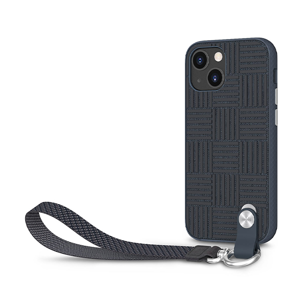 قاب آیفون 13mini موشی مدل Altra Slim Hardshell Moshi Altra Slim Hardshell Midnight Blue iPhone 13 mini Case