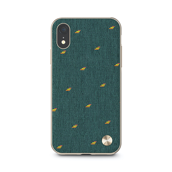 قاب آیفون XR موشی مدل Vesta Slim Hardshell Moshi Vesta Slim Hardshell Emerald Green iPhone XR Case