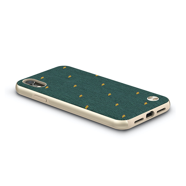 قاب آیفون XR موشی مدل Vesta Slim Hardshell Moshi Vesta Slim Hardshell Emerald Green iPhone XR Case