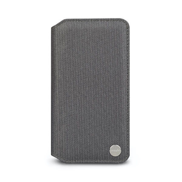 قاب آیفون XR موشی مدل Overture Moshi Overture Herringbone Gray iPhone XR Case