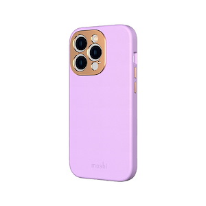 قاب آیفون 14Pro موشی مدل Napa Slim Hardshell Moshi Napa Slim Hardshell Lavender Purple iPhone 14 Pro Case