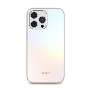 قاب آیفون 13Pro Max موشی مدل iGlaze Slim Hardshell Moshi iGlaze Slim Hardshell Astral Silver iPhone 13 Pro Max Case