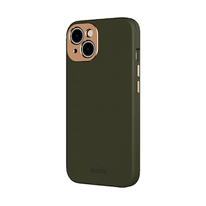 قاب آیفون 14Plus موشی مدل Napa Slim Hardshell Moshi Napa Slim Hardshell Juniper Green iPhone 14 Plus Case