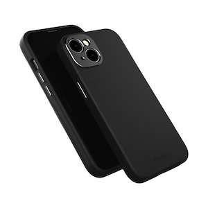 قاب آیفون 14 موشی مدل Napa Slim Hardshell Moshi Napa Slim Hardshell Midnight Black iPhone 14 Case