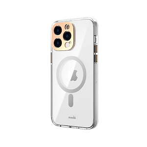 قاب آیفون 14Pro موشی مدل iGlaze Slim Hardshell Moshi iGlaze Slim Hardshell Sunset Gold iPhone 14 Pro Case