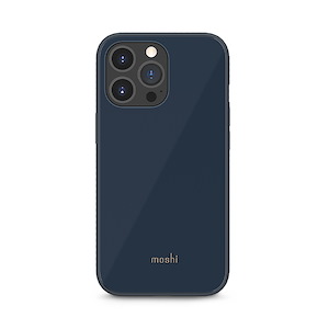 قاب آیفون 13Pro موشی مدل iGlaze Slim Hardshell Moshi iGlaze Slim Hardshell Slate Blue iPhone 13 Pro Case