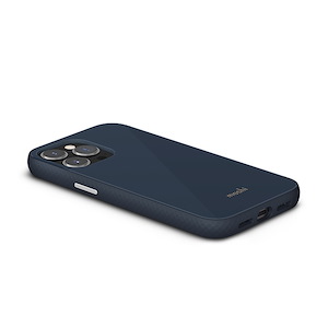 قاب آیفون 13Pro موشی مدل iGlaze Slim Hardshell Moshi iGlaze Slim Hardshell Slate Blue iPhone 13 Pro Case