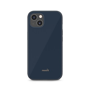 قاب آیفون 13 موشی مدل iGlaze Slim Hardshell Moshi iGlaze Slim Hardshell Slate Blue iPhone 13 Case