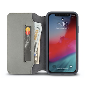 قاب آیفون XR موشی مدل Overture Moshi Overture Herringbone Gray iPhone XR Case