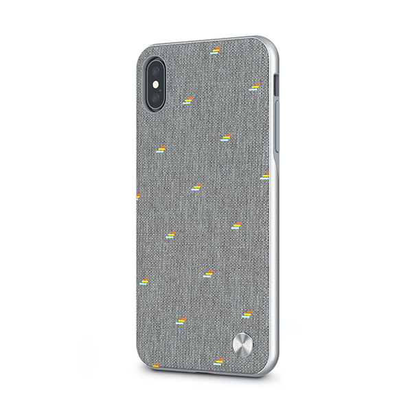 قاب آیفون XS Max موشی مدل Vesta Slim Hardshell Moshi Vesta Slim Hardshell Pebble Gray iPhone Xs Max Case