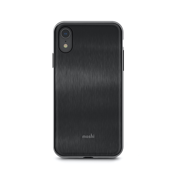 قاب آیفون XR موشی مدل iGlaze Slim Hardshell Moshi iGlaze Slim Hardshell Armour Black iPhone XR Case