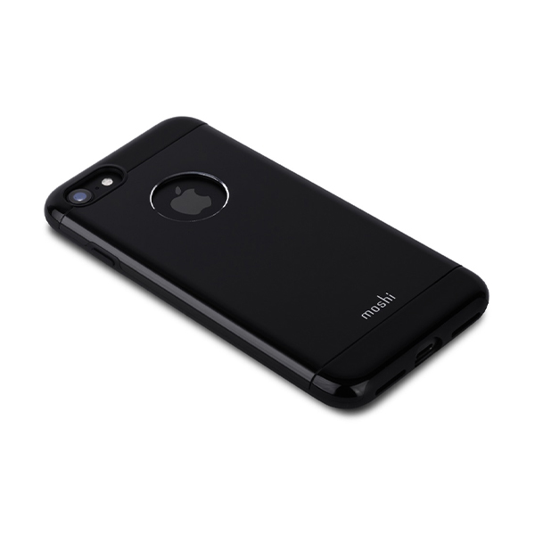 قاب آیفون 7/8/SE موشی مدل Armour Hardshell Moshi Armour Hardshell Jet Black iPhone 7/8/SE Case