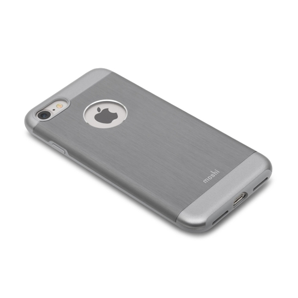 قاب آیفون 7/8/SE موشی مدل Armour Hardshell Moshi Armour Hardshell Gunmetal Gray iPhone 7/8/SE Case