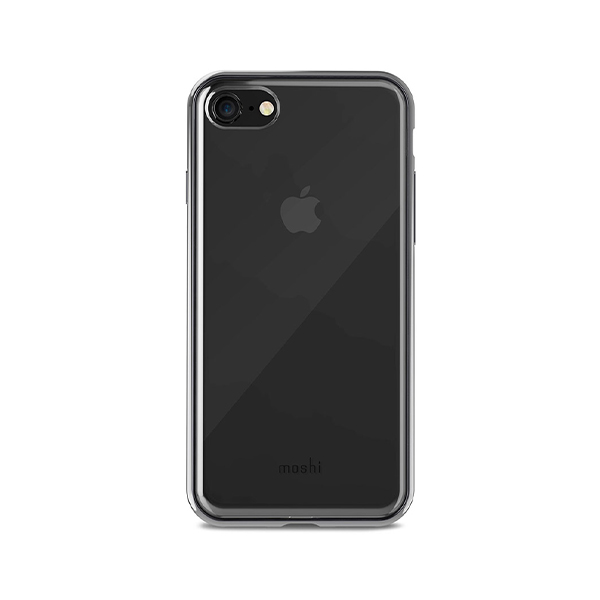 قاب آیفون 7/8/SE موشی مدل Vitros Slim Clear Moshi Vitros Slim Clear Raven Black iPhone 7/8/SE Case