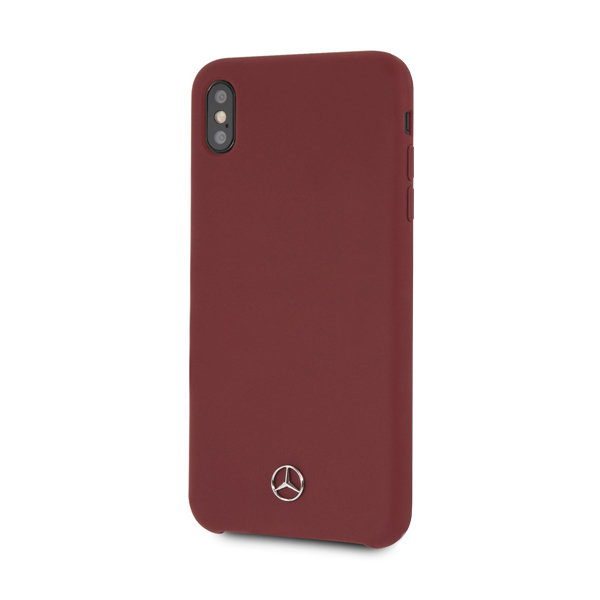 قاب آیفون XS Max سی‌جی موبایل مدل Mercedes-Benz Silicon CG Mobile Mercedes-Benz Silicon Walnut Brown iPhone Xs Max Case