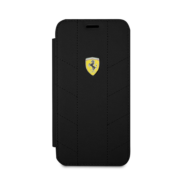 خرید آنلاین قاب سی جی موبایل Ferrari Tire Leather برای iPhone X/XS