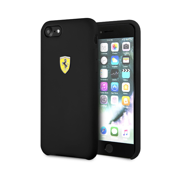 خرید آنلاین قاب سی جی موبایل Ferrari Silicon برای iPhone SE 2/7/8