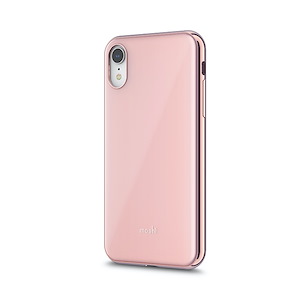 قاب آیفون XR موشی مدل iGlaze Slim Hardshell Moshi iGlaze Slim Hardshell Taupe Pink iPhone XR Case