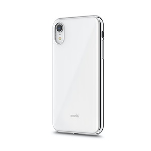 قاب آیفون XR موشی مدل iGlaze Slim Hardshell Moshi iGlaze Slim Hardshell Pearl White iPhone XR Case