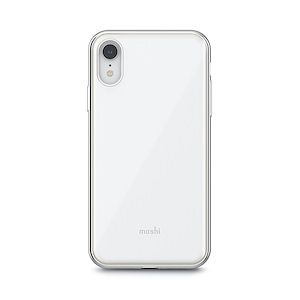 قاب آیفون XR موشی مدل iGlaze Slim Hardshell Moshi iGlaze Slim Hardshell Pearl White iPhone XR Case