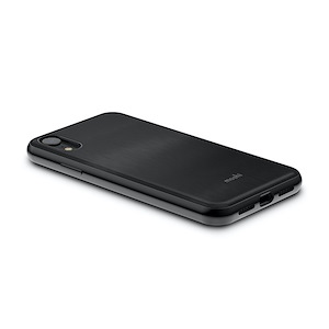 قاب آیفون XR موشی مدل iGlaze Slim Hardshell Moshi iGlaze Slim Hardshell Armour Black iPhone XR Case