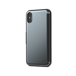 قاب آیفون X/XS موشی مدل SenseCover Touch-sensitive Portfolio Moshi StealthCover Touch-sensitive Portfolio Gunmetal Gray iPhone X/XS Case