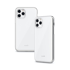 قاب آیفون 11Pro موشی مدل iGlaze Slim Hardshell Moshi iGlaze Slim Hardshell Pearl White iPhone 11 Pro Case