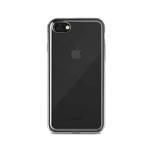 قاب آیفون 7/8/SE موشی مدل Vitros Slim Clear Moshi Vitros Slim Clear Raven Black iPhone 7/8/SE Case