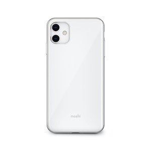 قاب آیفون 11 موشی مدل iGlaze Slim Hardshell Moshi iGlaze Slim Hardshell Pearl White iPhone 11 Case