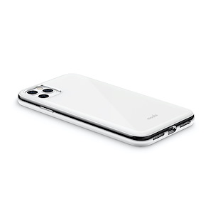 قاب آیفون 11Pro Max موشی مدل iGlaze Slim Hardshell Moshi iGlaze Slim Hardshell Pearl White iPhone 11 Pro Max Case