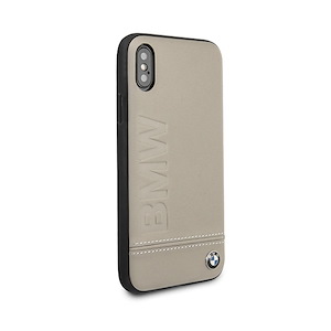 قاب آیفون X/XS سی‌جی موبایل مدل BMW Leather CG Mobile BMW Leather Beige iPhone X/XS Case