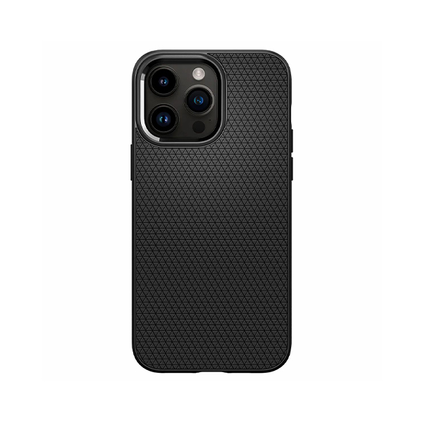 قاب آیفون 14Pro اسپیگن مدل Liquid Air Spigen Liquid Air Matte Black iPhone 14 Pro Case