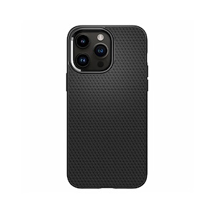 قاب آیفون 14Pro اسپیگن مدل Liquid Air Spigen Liquid Air Matte Black iPhone 14 Pro Case