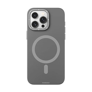 قاب آیفون 15Pro Max یانگکیت مدل Velvet-like Soft Touch YOUNGKIT Velvet-like Soft Touch Grey iPhone 15 Pro Max Case