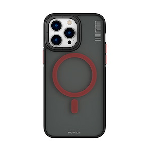 قاب آیفون 13Pro Max یانگکیت مدل Rock Sand Soft Touch YOUNGKIT Rock Sand Soft Touch Red iPhone 13 Pro Max Case