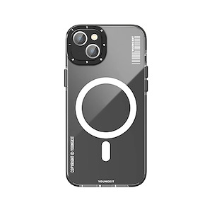 قاب آیفون 13/14 یانگکیت مدل Minimalist LingLong Mirror YOUNGKIT Minimalist LingLong Mirror Black iPhone 13/14 Case