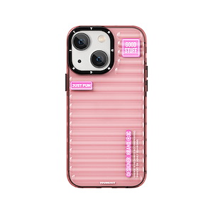 قاب آیفون 13/14/15 یانگکیت مدل Fluorite Luggage-Inspired Glossy YOUNGKIT Fluorite Luggage-Inspired Glossy Pink iPhone 13/14/15 Case