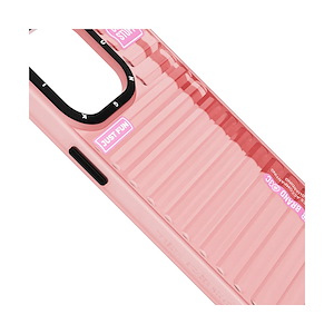 قاب آیفون 13/14/15 یانگکیت مدل Fluorite Luggage-Inspired Glossy YOUNGKIT Fluorite Luggage-Inspired Glossy Pink iPhone 13/14/15 Case