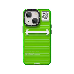 قاب آیفون 13/14 یانگکیت مدل Firefly Luggage-Inspired Glossy YOUNGKIT Firefly Luggage-Inspired Glossy Jade Green iPhone 13/14 Case