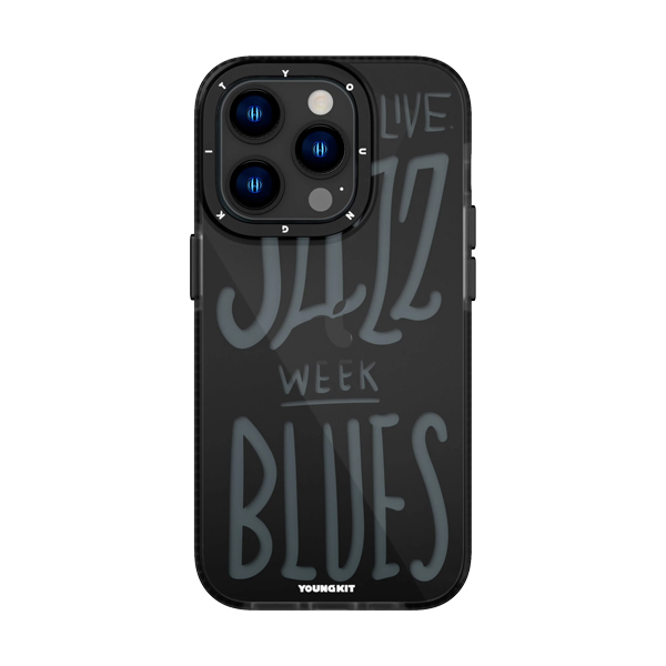 قاب آیفون 14Pro Max یانگکیت مدل Jazz Lovers YOUNGKIT Jazz Lovers Black iPhone 14 Pro Max Case