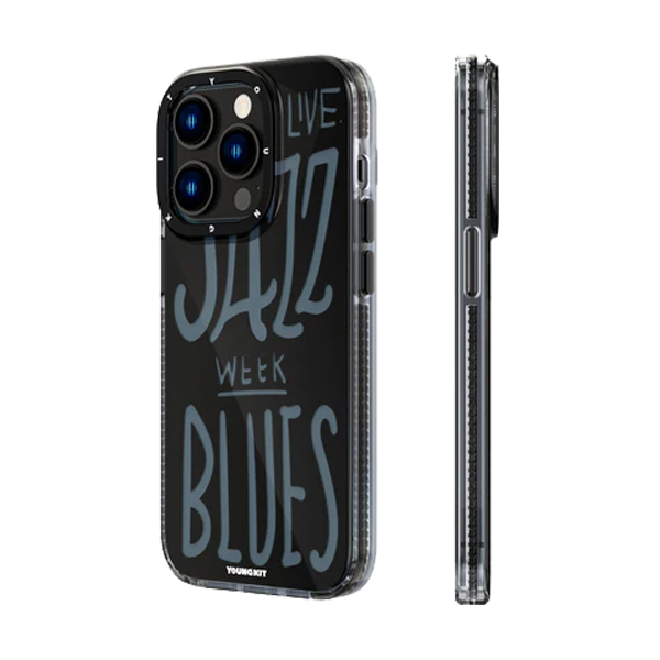 قاب آیفون 14Pro Max یانگکیت مدل Jazz Lovers YOUNGKIT Jazz Lovers Black iPhone 14 Pro Max Case