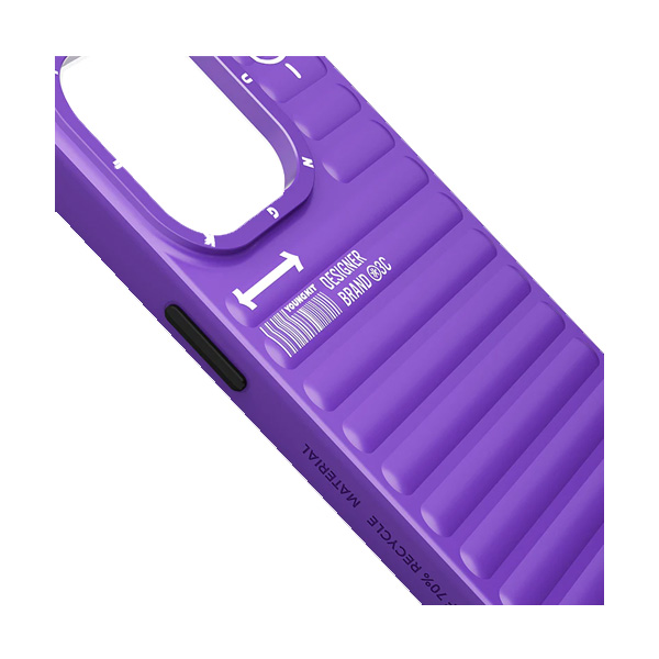 قاب آیفون 13/14/15 یانگکیت مدل True Color Luggage-Inspired YOUNGKIT True Color Luggage-Inspired Purple iPhone 13/14/15 Case