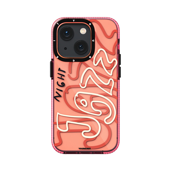 قاب آیفون 13/14 یانگکیت مدل Jazz Lovers YOUNGKIT Jazz Lovers Pink iPhone 13/14 Case