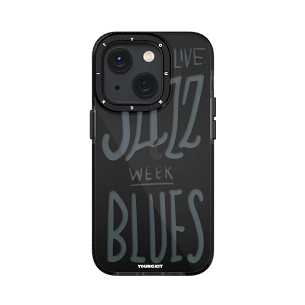 قاب آیفون 13/14 یانگکیت مدل Jazz Lovers YOUNGKIT Jazz Lovers Black iPhone 13/14 Case